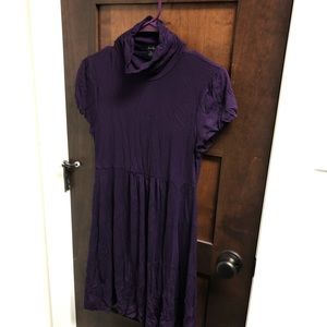 Dark purple dress